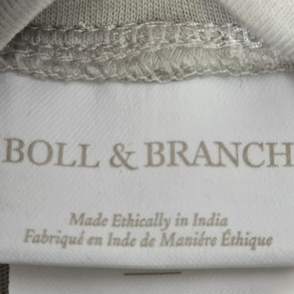 Boll & Branch 100% Organic Cotton Women's Lounge Buttery Soft Shorts Size M - Picture 5 of 10